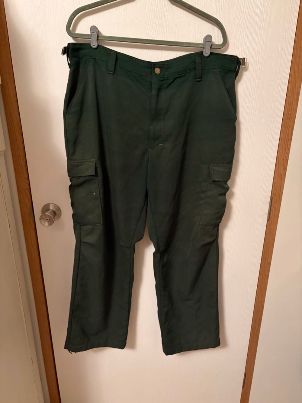 Vintage US Forest Service Wildland Fire Fighting Pants 36-40x30 FR Aramid USA